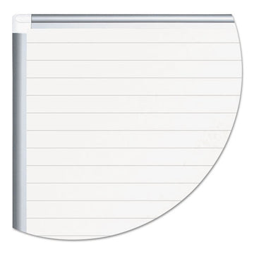 MasterVision® Ruled Planning Board, 72 X 48, White-silver freeshipping - TVN Wholesale
